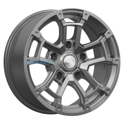 Диски Скад 7x16/5x139,7 ET30 D98,5 Барахас графит на tireset.ru