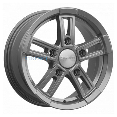 Диски Скад 6,5x15/5x139,7 ET40 D98,5 Тор графит на tireset.ru