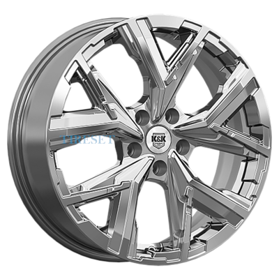 KиK 6,5x18/5x114,3 ET50 D66,1 Айона (КС1169) Дарк платинум