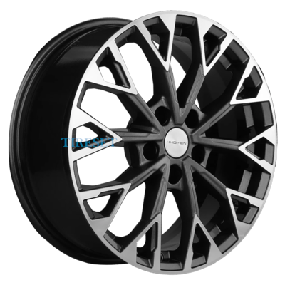 Диски Khomen Wheels 7x17/5x114,3 ET35 D60,1 KHW1718 (Toyota RAV4/ Lexus NX) Gray-FP на tireset.ru