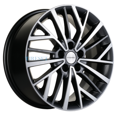 Khomen Wheels 7x17/5x108 ET45 D60,1 KHW1717 (Chery Tiggo) Gray-FP