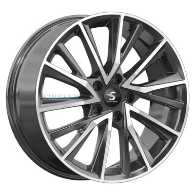Диски Premium Series 7,5x18/5x108 ET36 D65,1 КР010 (Exeed TXL) Diamond Black Gris на tireset.ru