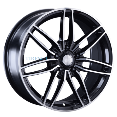 Диски LS 7,5x17/4x100 ET40 D60,1 1241 BKF (конус) на tireset.ru