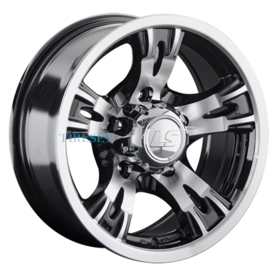 Диски LS 7x15/5x139,7 ET-10 D108,5 883 BKF (конус, Колпак+лого) на tireset.ru