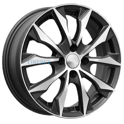 СКАД 6x16/5x114,3 ET46 D67,1 Нагоя (КЛ312) Алмаз бархат новый