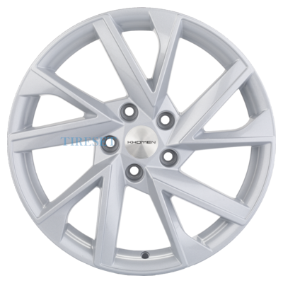 Khomen Wheels 7x17/5x114,3 ET45 D67,1 KHW1714 (CX-5/i40/X-Trail) F-Silver