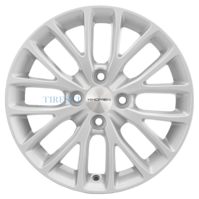 Khomen Wheels 6x15/4x100 ET40 D60,1 KHW1506 (Logan) F-Silver