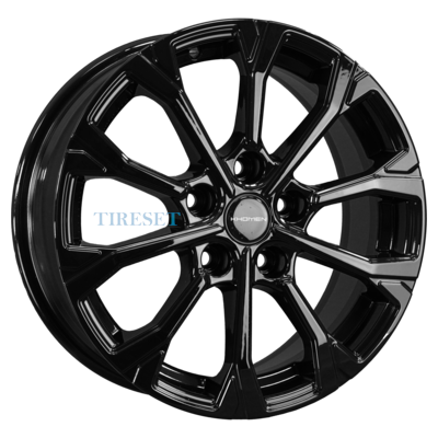 Диски Khomen Wheels 6,5x16/5x110 ET46 D63,3 KHW1605 (Changan CS35 Plus) Black на tireset.ru