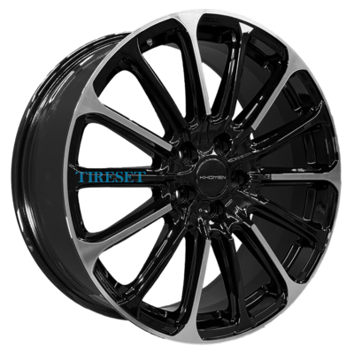 Диски Khomen Wheels 7,5x19/5x114,3 ET38 D67,1 KHW1910 (Outlander) Black-FP на tireset.ru