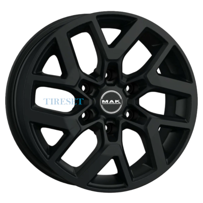 Диски MAK 8x18/6x139,7 ET53 D92,3 Gravel Matt Black на tireset.ru