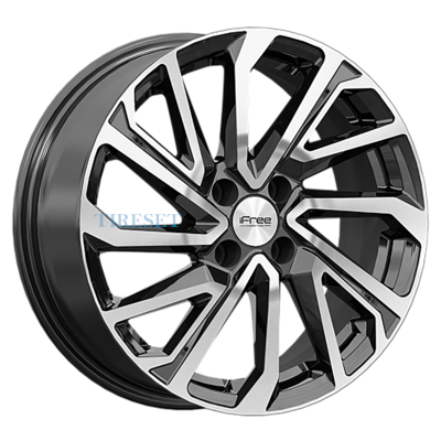 iFree Original 6,5x16/4x100 ET37 D56,6 Неом (Astra/Aveo) (КС1172) Алмаз черный