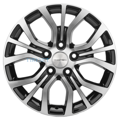 Khomen Wheels 6,5x16/5x114,3 ET40 D66,1 KHW1608 (Qashqai) Black-FP