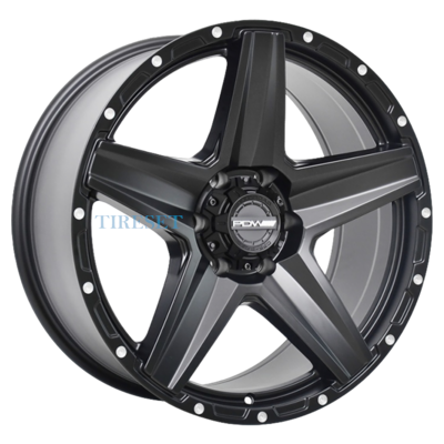 Диски PDW 8,5x20/6x139,7 ET36 D100,1 Titan (5293) U4B (конус) на tireset.ru