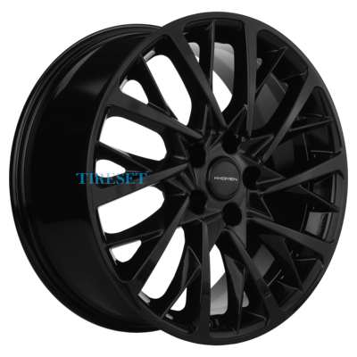 Диски Khomen Wheels 7,5x18/5x108 ET45 D65,1 KHW1804 (DFM AX7/580/Evolute i-Pro) Black на tireset.ru