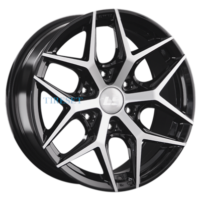 Диски LS 8x18/6x139,7 ET38 D67,1 1303 BK (конус, Колпак+лого) на tireset.ru