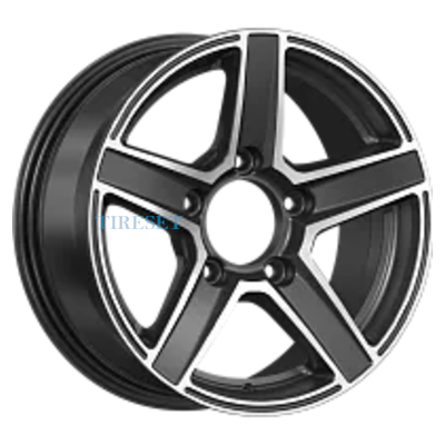 Диски СКАД 7x16/5x139,7 ET30 D98,5 Сафари (КЛ316) Алмаз бархат на tireset.ru