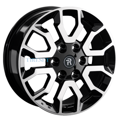 Диски Replay 7,5x18/6x139,7 ET55 D95,10 LX242 BKF (пш, C570) на tireset.ru