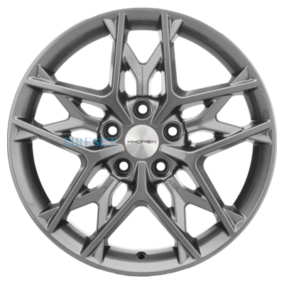 Диски Khomen Wheels 7x17/5x114,3 ET45 D60,1 KHW1709 (Changan/Geely/Lexus/Toyota) Gray на tireset.ru