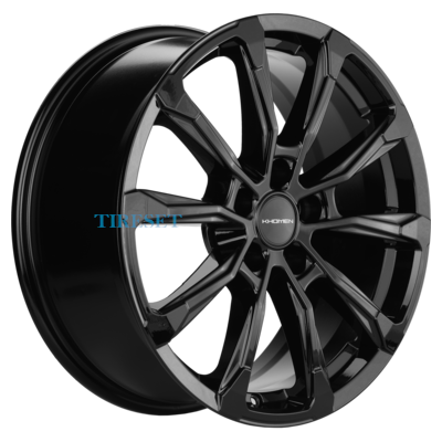 Диски Khomen Wheels 7,5x18/5x114,3 ET50 D54,1 KHW1808 (Geely Coolray) Black на tireset.ru