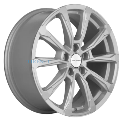 Диски Khomen Wheels 7,5x18/5x114,3 ET50 D67,1 KHW1808 (K5/Santafe) F-Silver на tireset.ru