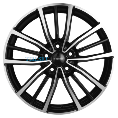 Диски Khomen Wheels 8x20/5x108 ET40 D63,4 KHW2012 (Zeekr 001) Black-FP на tireset.ru