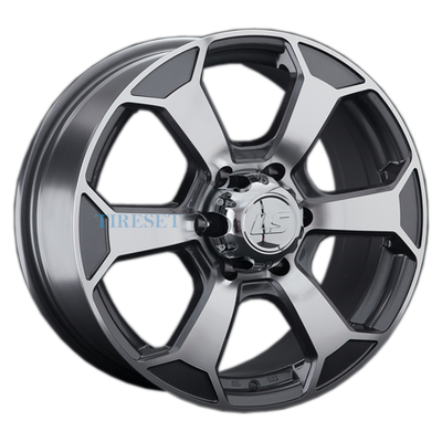 Диски LS 7,5x18/6x139,7 ET25 D106,1 187 GMF (конус, Колпак+лого) на tireset.ru