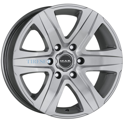 Диски MAK 8x18/6x139,7 ET35 D67,1 Stone 6 Silver на tireset.ru