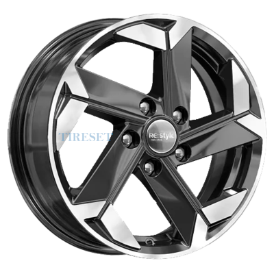 Диски KиK 6x16/5x112 ET43 D57,1 КС979 Алмаз черный на tireset.ru