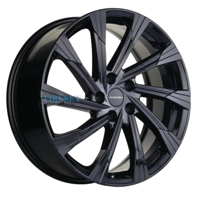 Диски Khomen Wheels 7,5x19/5x114,3 ET40 D66,6 KHW1901 (Haval Dargo) Black на tireset.ru