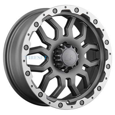 Диски LS 7,5x17/6x114,3 ET40 D66,1 1285 MGML (конус, Колпак+лого) на tireset.ru