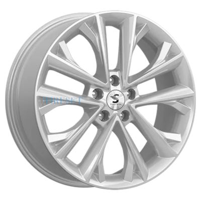 Диски Premium Series 7x18/5x114,3 ET53 D54,1 КР012 (Coolray) Elite Silver на tireset.ru