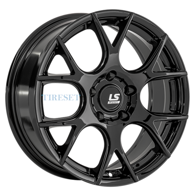 Диски LS FlowForming 7,5x17/4x100 ET40 D60,1 RC07 BK (конус) на tireset.ru