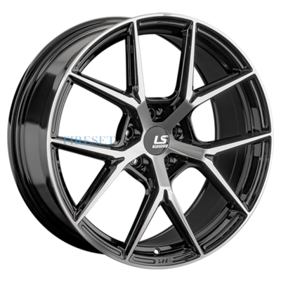 Диски LS FlowForming 8,5x19/5x108 ET30 D65,1 RC78 BKF (конус) на tireset.ru