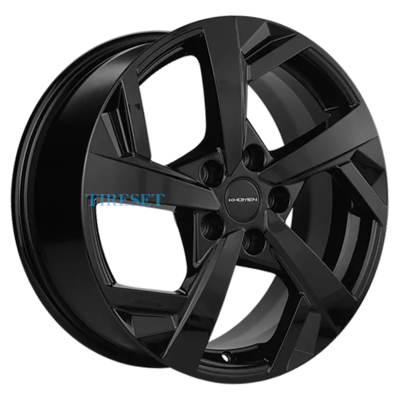 Khomen Wheels 7x17/5x114,3 ET37 D66,5 KHW1712 (Jolion) Black