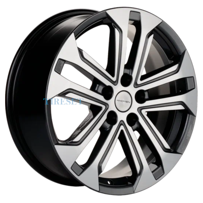 Диски Khomen Wheels 7x18/5x114,3 ET45 D60,1 KHW1803 (Changan/Geely/Lexus/Suzuki/Toyota) Gray-FP на tireset.ru
