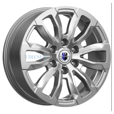 Диски KиK 7,5x18/6x139,7 ET25 D106,1 Меконг (КС959) Дарк платинум на tireset.ru