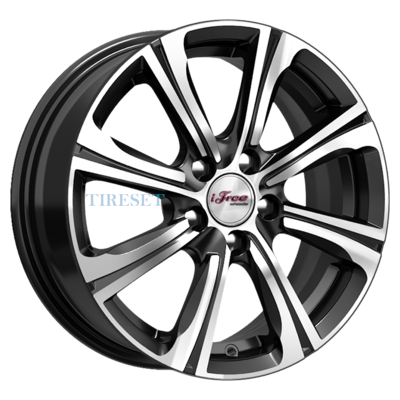 iFree 6x15/5x100 ET38 D57,1 Апероль Блэк Джек