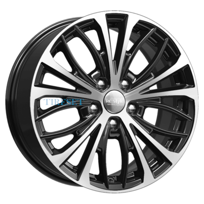 Диски KиK 7,5x17/5x112 ET47 D57,1 КС873 Алмаз черный на tireset.ru