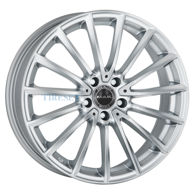 Диски MAK 8x18/5x112 ET43 D66,6 Komet Silver на tireset.ru