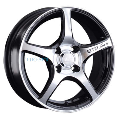Диски LS 6,5x16/4x108 ET26 D65,1 537 BKF (конус) на tireset.ru