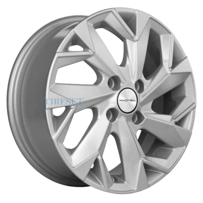 Диски Khomen Wheels 6x15/4x98 ET35 D58,6 KHW1508 (Lada Granta) F-Silver на tireset.ru