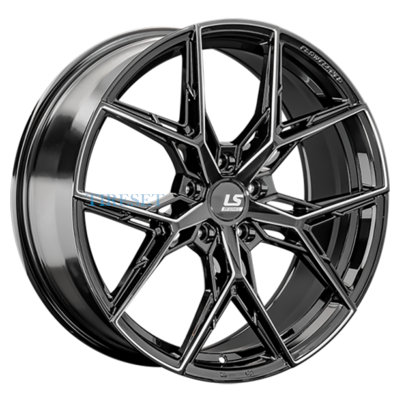 Диски LS FlowForming 8,5x20/5x108 ET38 D65,1 RC82 BK+SSF (конус) на tireset.ru