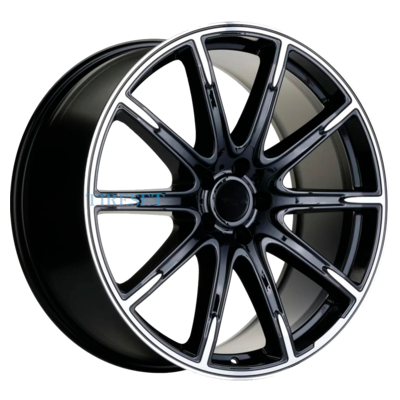 Диски Khomen Wheels 8,5x19/5x112 ET25 D66,6 KHW1903 (Mercedes) Black-FP на tireset.ru