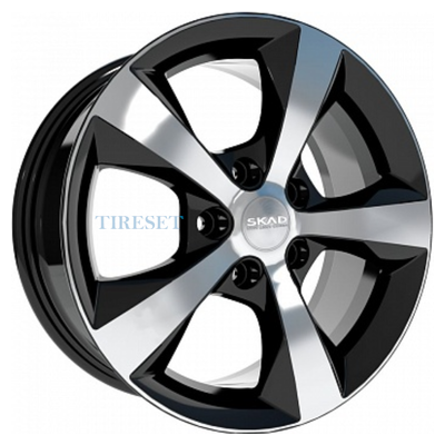 Диски СКАД 7x16/5x114,3 ET40 D67,1 Кельн (КЛ258) Графит на tireset.ru