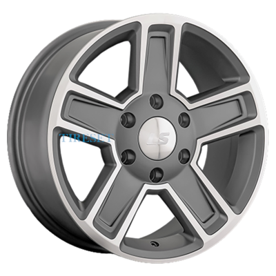 Диски LS 8x17/6x139,7 ET38 D100,1 1296 MGMF (конус, Колпак+лого) на tireset.ru