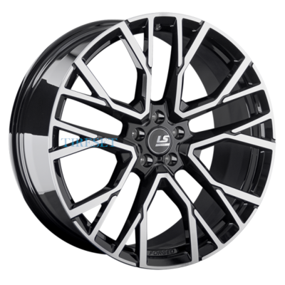 Диски LS Forged 9,5x21/5x112 ET36 D66,6 LS FG07 BKF (конус, C570) на tireset.ru