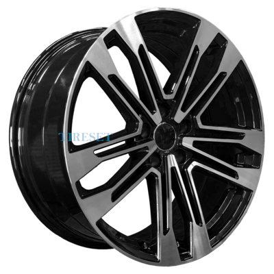 PDW 9x20/5x113 ET35 D67,1 3044 Gloss Black Machine Face (PDW)