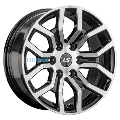 LS 9x18/6x139,7 ET25 D106,1 1367 BKF (конус)