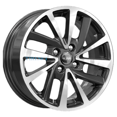 Диски KиK 6x15/4x100 ET36 D60,1 КС899 Алмаз черный на tireset.ru