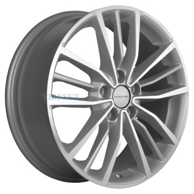 Диски Khomen Wheels 7x18/5x112 ET43 D57,1 KHW1812 (Kodiaq/Tiguan/Audi Q3) F-Silver-FP на tireset.ru
